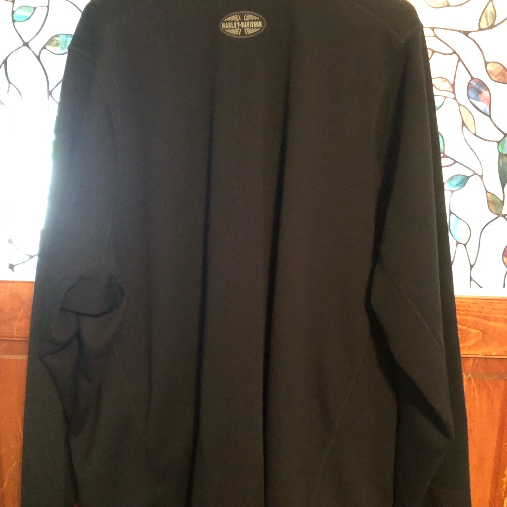 Harley Davidson Black Fleece Pullover Jacket 3x